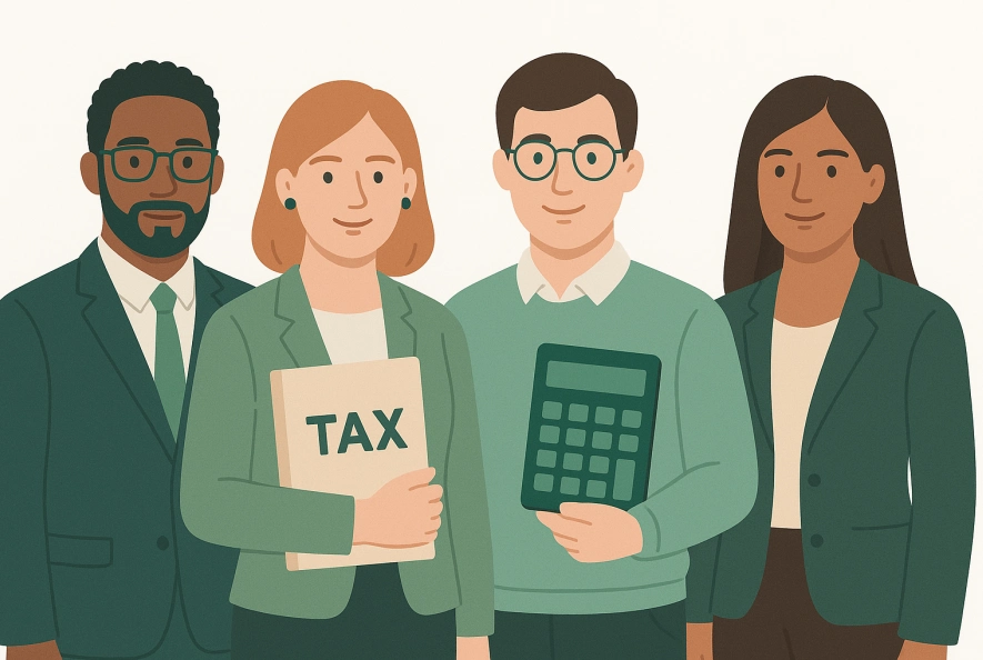 DW Tax Services team illustration